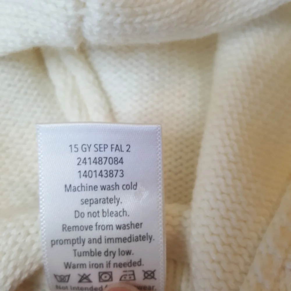 Gymboree Textured Cable Knit Poncho Sz 12-18M